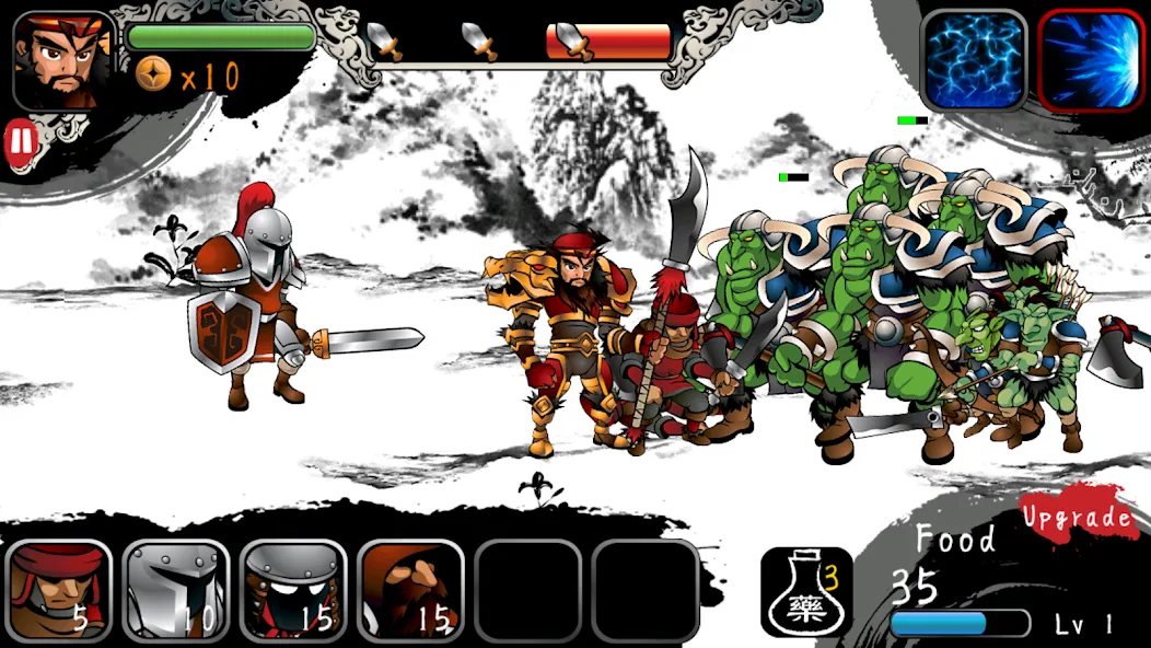 Three Kingdoms Defense (Три Королевства Защита)  [МОД Бесконечные деньги] Screenshot 3