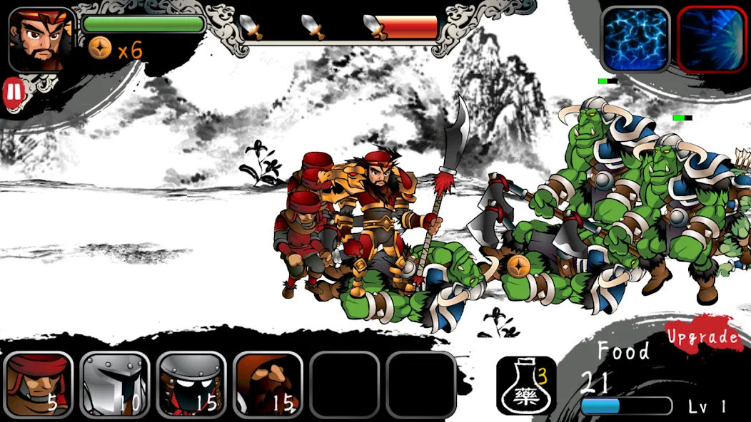 Three Kingdoms Defense (Три Королевства Защита)  [МОД Бесконечные деньги] Screenshot 5