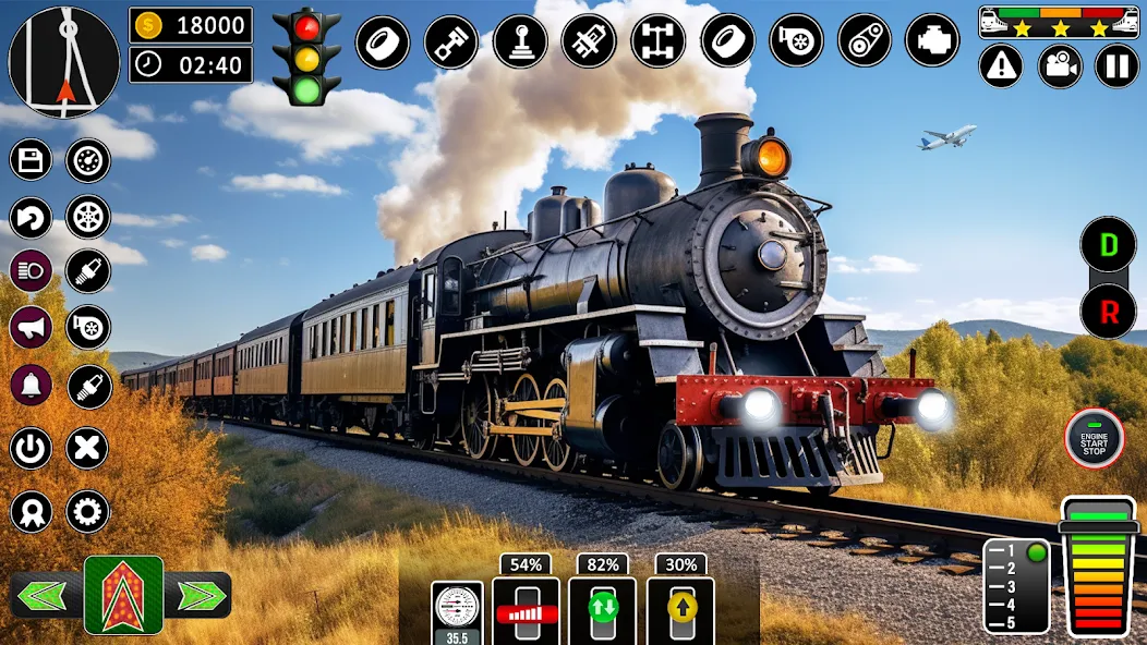 City Train Games Driver Sim 3D  [МОД Меню] Screenshot 3