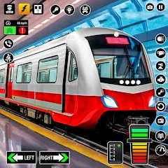 Скачать взломанную City Train Games Driver Sim 3D  [МОД Меню] - полная версия apk на Андроид