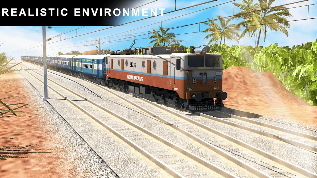 Indian Railway Train Simulator (Индийский Железнодорожный Поезд Симулятор)  [МОД Все открыто] Screenshot 5