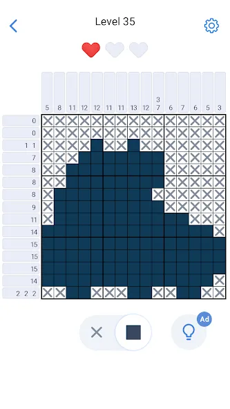 Pixel Art: Logic Nonogram (Пиксельное искусство головоломка)  [МОД Unlocked] Screenshot 4
