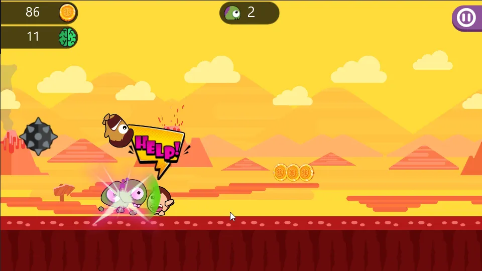 Monster Run: Jump Or Die  [МОД Меню] Screenshot 2