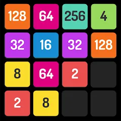 Скачать взломанную X2 Blocks - 2048 Number Game (Блоки)  [МОД Меню] - полная версия apk на Андроид