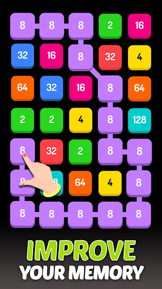 2248 - Numbers Game 2048 (Пазл)  [МОД Много монет] Screenshot 2