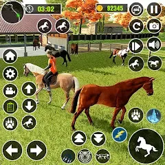 Взломанная My Horse Herd Care Simulator (Мой симулятор ухода за стадом лошадей)  [МОД Много денег] - полная версия apk на Андроид