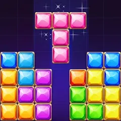 Скачать взлом Block Puzzle - Gem Block (Блокпазл блокголоволомка)  [МОД Меню] - стабильная версия apk на Андроид