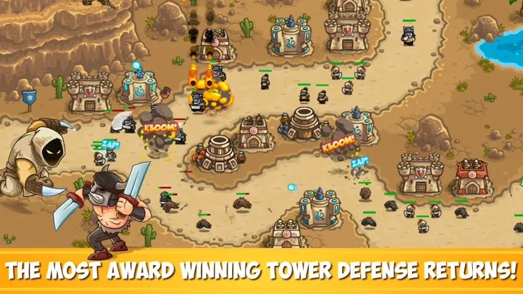 Kingdom Rush Frontiers TD (Кингдом Раш Фронтис ТД)  [МОД Menu] Screenshot 1