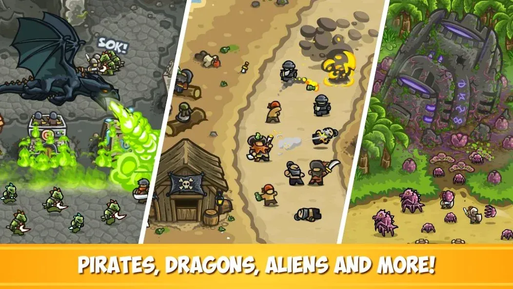 Kingdom Rush Frontiers TD (Кингдом Раш Фронтис ТД)  [МОД Menu] Screenshot 5