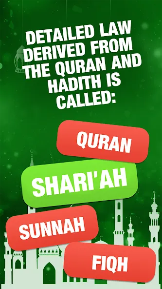 Islamic General Knowledge Quiz  [МОД Меню] Screenshot 5