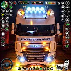 Скачать взлом US Truck City Transport Sim 3d  [МОД Mega Pack] - стабильная версия apk на Андроид