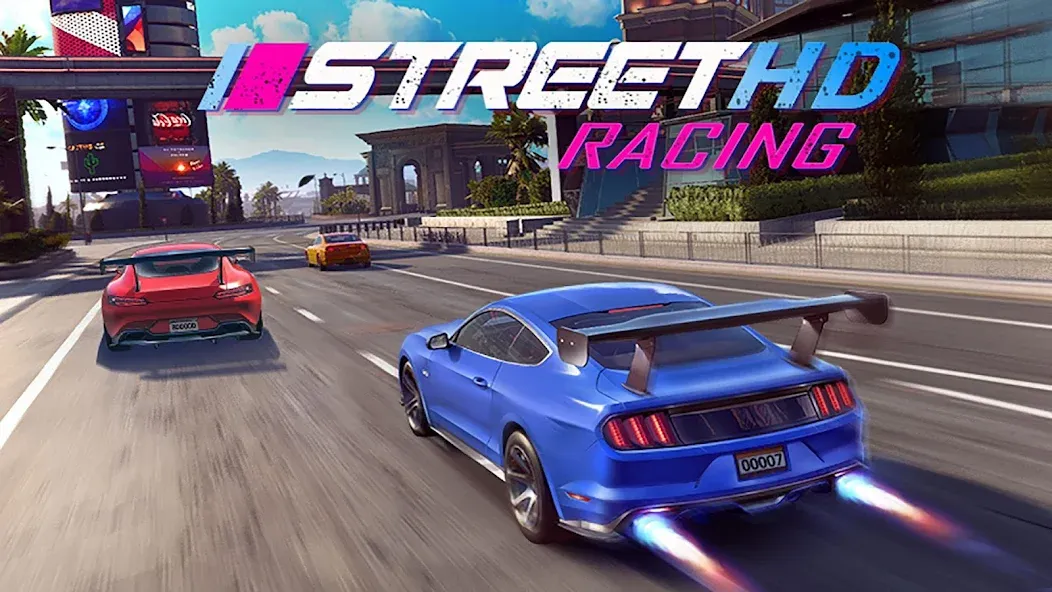 Street Racing HD (Стрит Рейсинг ХД)  [МОД Mega Pack] Screenshot 1