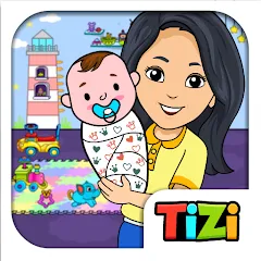 Взломанная My Tizi Town Daycare Baby Game  [МОД Много денег] - последняя версия apk на Андроид