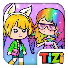 Взломанная Tizi Town: Doll Dress Up Games  [МОД Mega Pack] - стабильная версия apk на Андроид