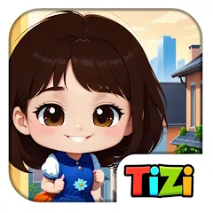 Взломанная My Tizi City - Town Life Games  [МОД Меню] - стабильная версия apk на Андроид