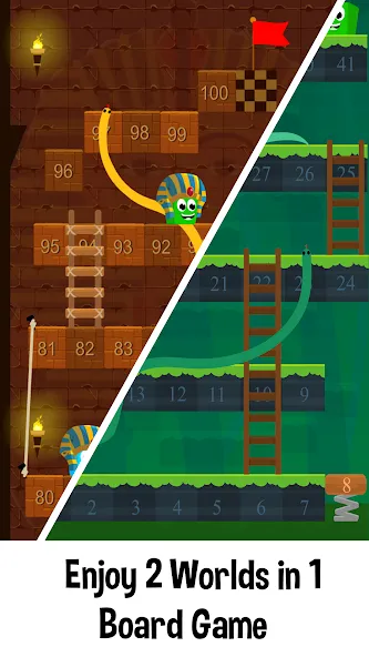 Snake and Ladder Games  [МОД Бесконечные деньги] Screenshot 2