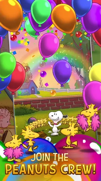 Bubble Shooter - Snoopy POP! (Бабл шутер)  [МОД Mega Pack] Screenshot 5