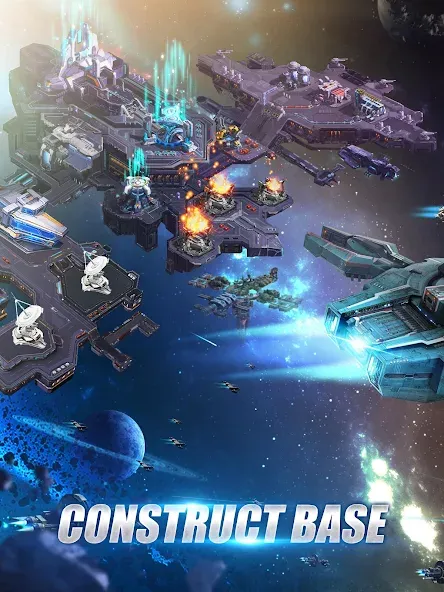 Galaxy Battleship (Гэлакси Батлшип)  [МОД Unlocked] Screenshot 5