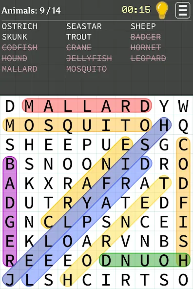 Word Search (Уорд Срч)  [МОД Меню] Screenshot 1