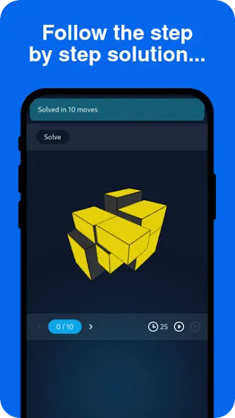 Cube Solver (Кьюб Солвер)  [МОД Unlimited Money] Screenshot 3