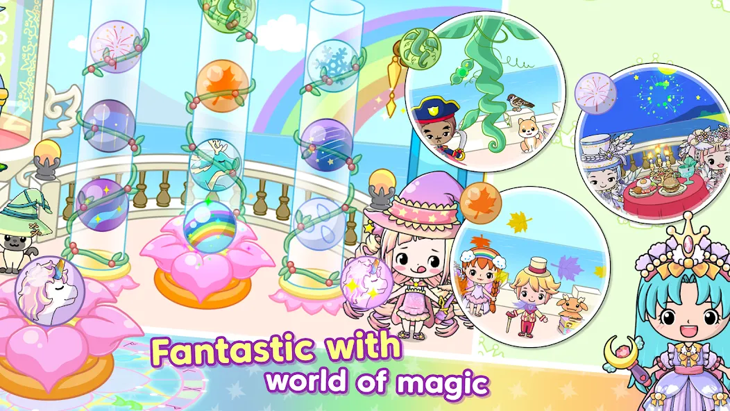 Jibi Land : Princess Castle (Джиби Лэнд)  [МОД Menu] Screenshot 5