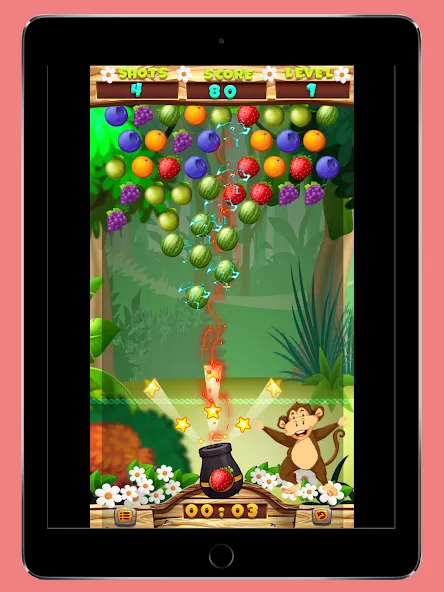 Fruits Shooter Pop (Фрутс Шутер Поп)  [МОД Unlimited Money] Screenshot 4