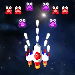 Взлом Galaxiga Retro Arcade Action (Галаксига Ретро Аркейд Экшн)  [МОД Unlocked] - стабильная версия apk на Андроид