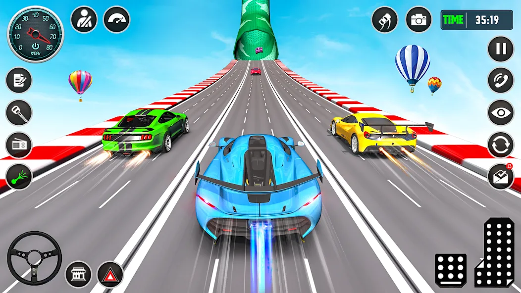 Ramp Car Stunt Racing Game (Крейзи Кар Стантс)  [МОД Бесконечные деньги] Screenshot 5