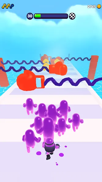 Join Blob Clash 3D: Mob Runner (Джойн Блоб Клаш 3D)  [МОД Меню] Screenshot 2