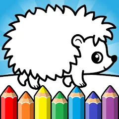 Скачать взлом Easy coloring book for kids  [МОД Бесконечные монеты] - последняя версия apk на Андроид