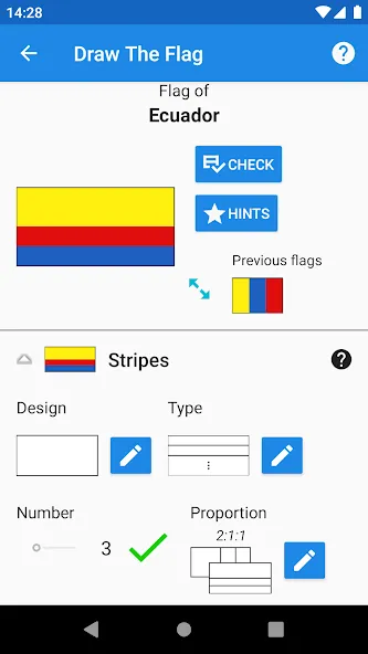 Draw The Flag - Quiz & Maker  [МОД Бесконечные монеты] Screenshot 3