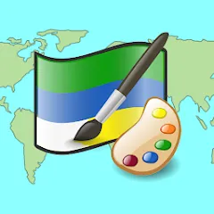 Скачать взлом Draw The Flag - Quiz & Maker  [МОД Бесконечные монеты] - последняя версия apk на Андроид