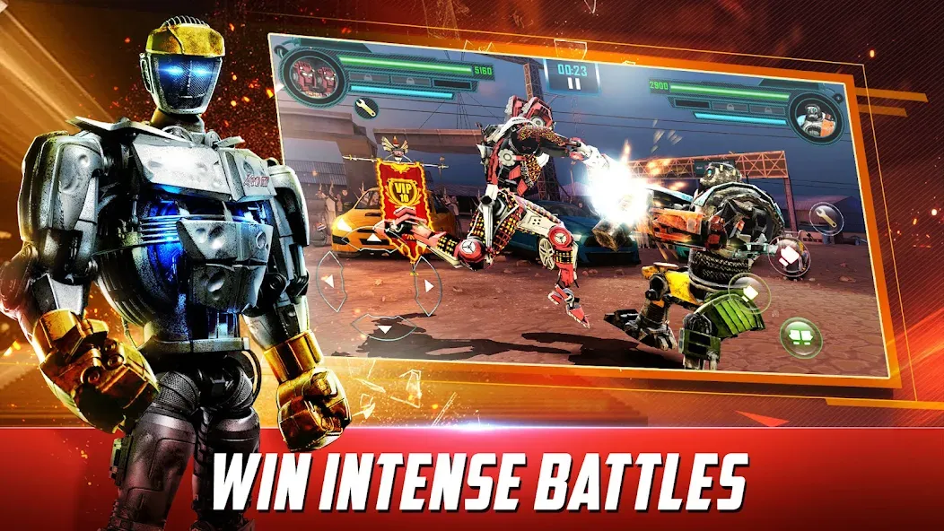 World Robot Boxing (Реальная сталь мир роботов боксеров)  [МОД Много денег] Screenshot 1