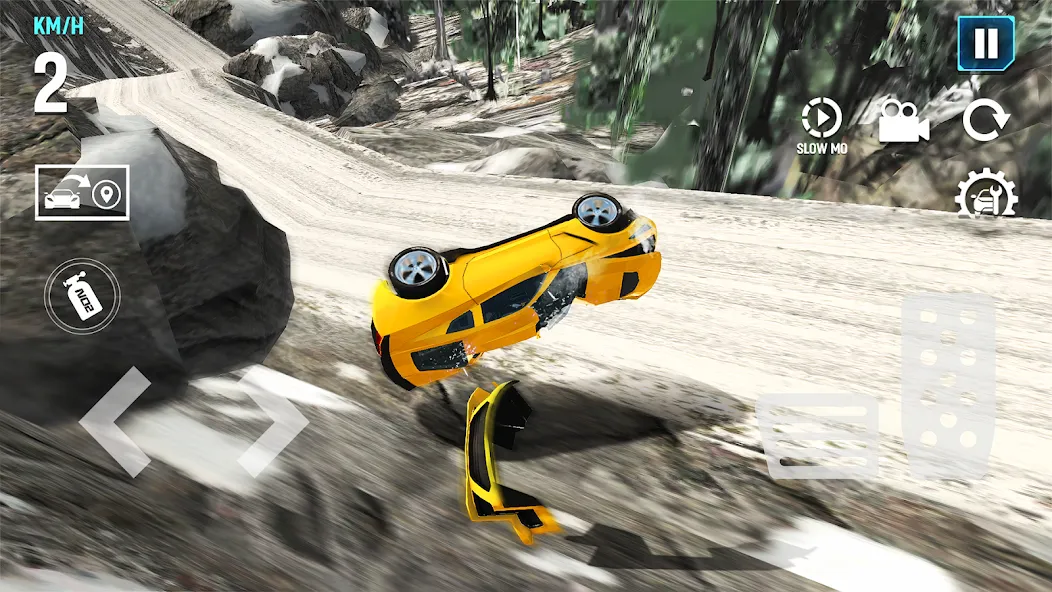 Mega Car Crash Simulator (Мега Кар Краш Симулятор)  [МОД Mega Pack] Screenshot 4