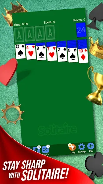 Solitaire + Card Game by Zynga  [МОД Mega Pack] Screenshot 1