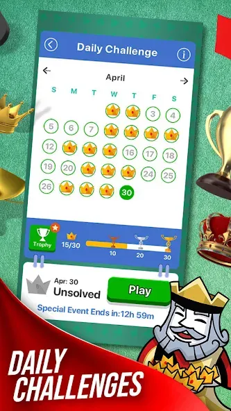 Solitaire + Card Game by Zynga  [МОД Mega Pack] Screenshot 2