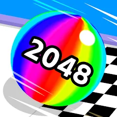 Взломанная Ball Run 2048: merge number (Бол Ран 2048)  [МОД Бесконечные монеты] - полная версия apk на Андроид