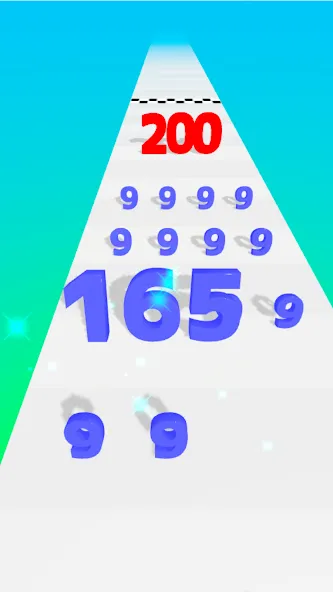 Number Master: Run and merge (Намбер Мастер)  [МОД Unlocked] Screenshot 4