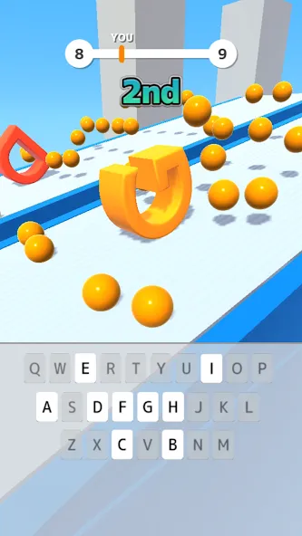 Type Spin: alphabet run game (Тайп Спин)  [МОД Много монет] Screenshot 3