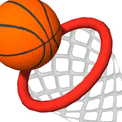 Скачать взломанную Dunk Hoop (Данк Хуп)  [МОД Mega Pack] - последняя версия apk на Андроид