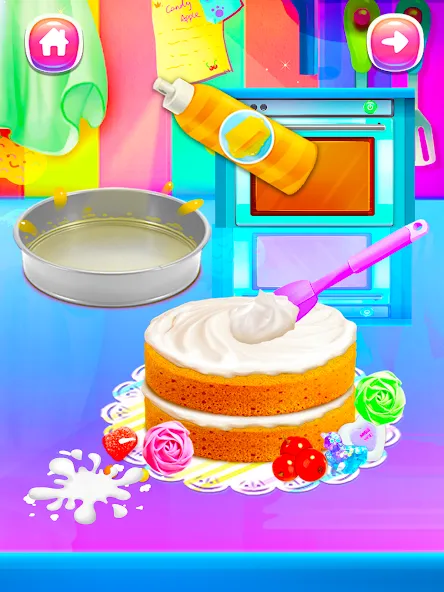 Girl Games: Unicorn Cooking  [МОД Много монет] Screenshot 1