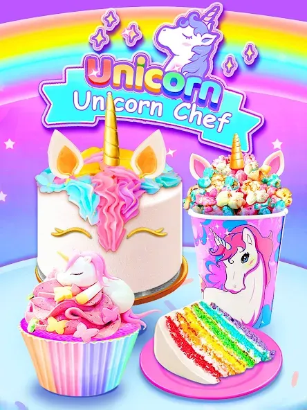 Girl Games: Unicorn Cooking  [МОД Много монет] Screenshot 3