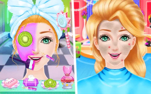 Doll Makeover - Fashion Queen (Игры по макияжу для девочек)  [МОД Mega Pack] Screenshot 2