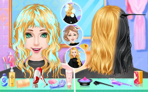 Doll Makeover - Fashion Queen (Игры по макияжу для девочек)  [МОД Mega Pack] Screenshot 3