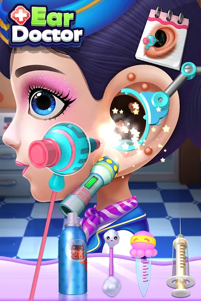 Ear Doctor  [МОД Бесконечные монеты] Screenshot 1