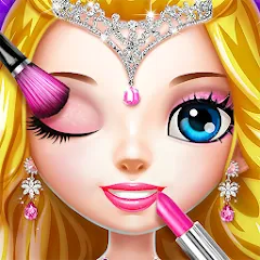 Скачать взломанную Princess Makeup Salon  [МОД Бесконечные монеты] - стабильная версия apk на Андроид