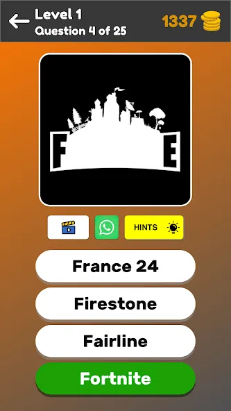 Logo Game: Multiple Choice  [МОД Unlimited Money] Screenshot 4