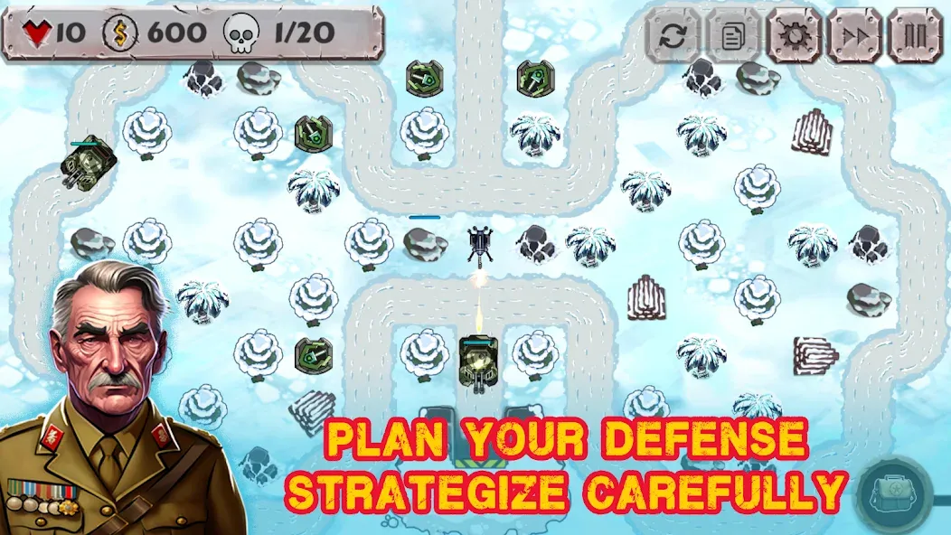 Battle Strategy: Tower Defense  [МОД Меню] Screenshot 1