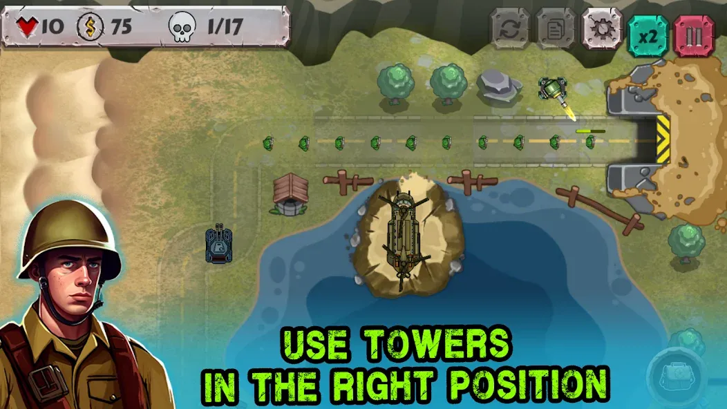 Battle Strategy: Tower Defense  [МОД Меню] Screenshot 3