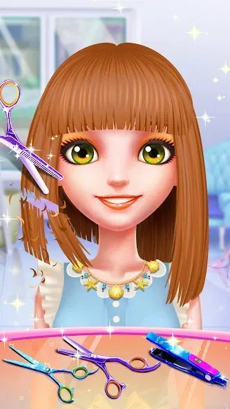 Girls Hair Salon  [МОД Mega Pack] Screenshot 5